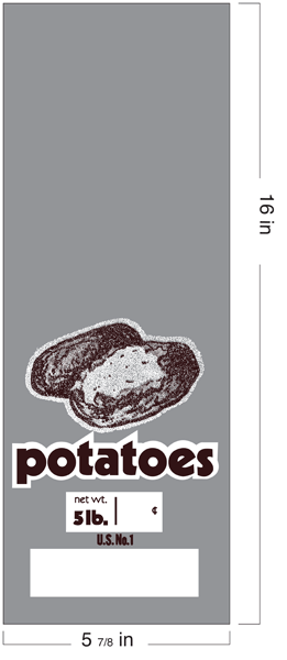 Potato bag design